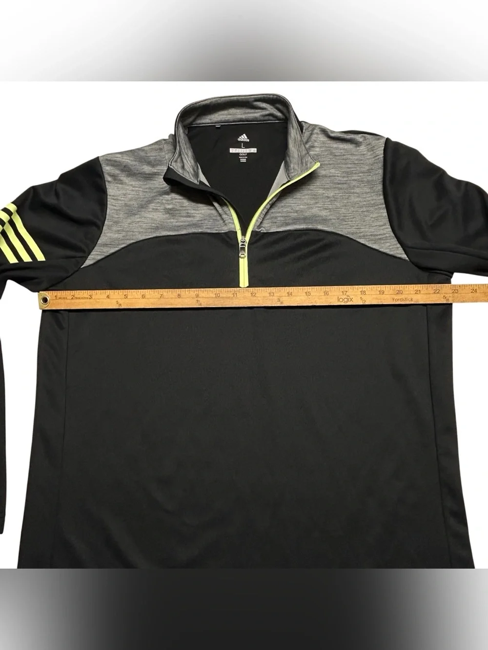 Adidas Golf Mens Size L Sweatshirt 1/4 Zip Gym Running Outdoor Activewear